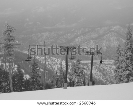 ski hill lift