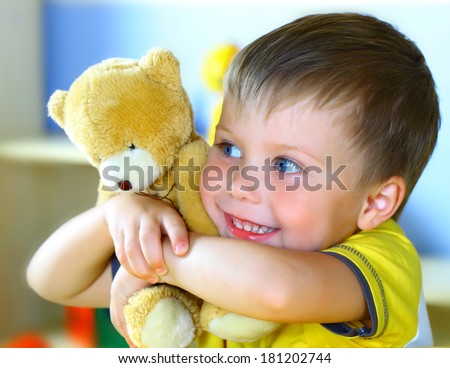 Boy with bear Boy with bear