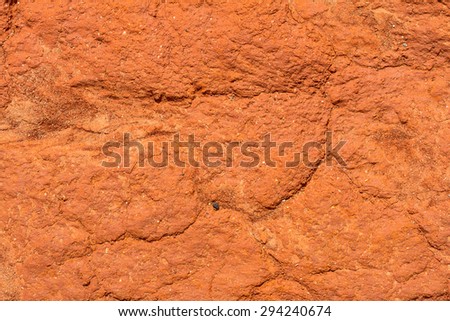 Image of red soil texture