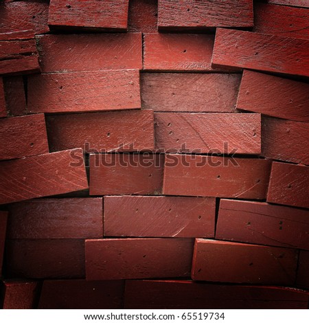 wood bricks texture