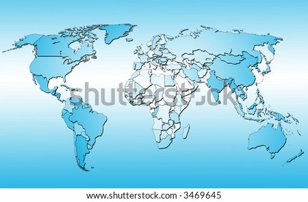 World Map Countries Labelled. World Map With Cities Labeled.