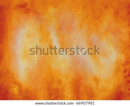 Orange Atmospheric Background