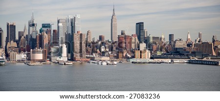 The Empire State Building and New York City Skyline