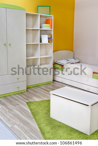 Nice colorful room for baby and child