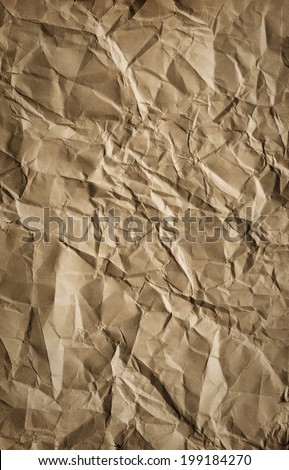 old paper background with unique creased texture pattern