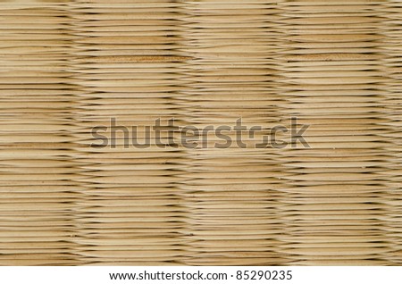 closeup of a tatami mat as used in japan, background