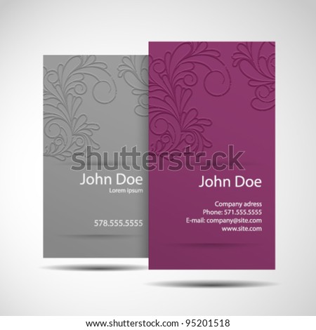 Business Card Printing 2013 on Business Card Monochrome Stylish And Modern Business Card 95201518