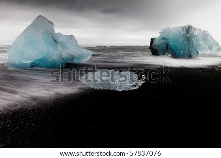 Ice-blocks - Iceland