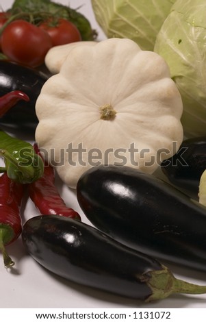 aubergine,egg-plant, tomato....