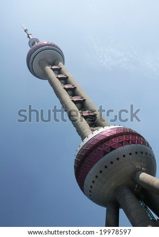 China, Shanghai Pearl Tower - highest tower in the world