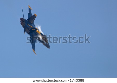 Blue Angel in Descending Turn - Copy on Right