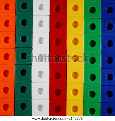 Colored block background