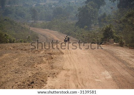 The hardest road in Cambodia
