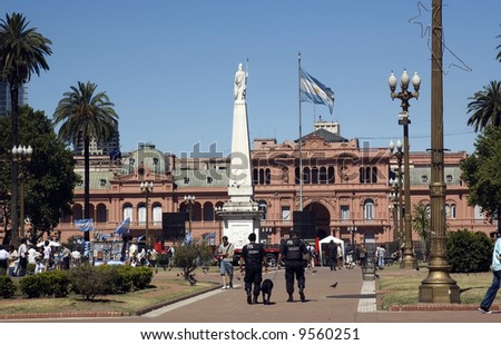 Plaza de Mayo Buenos Aires,Argentina