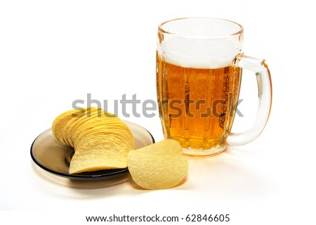 chips and beer