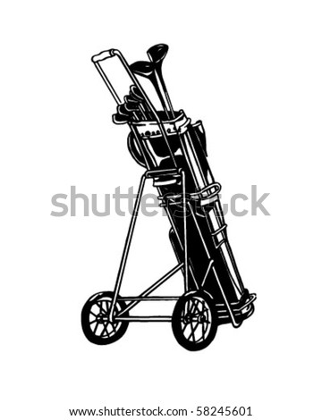 golf club set. stock vector : Golf Club Set