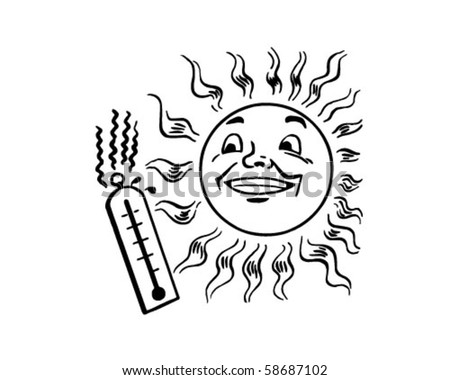 thermometers clip art. Retro Clip Art