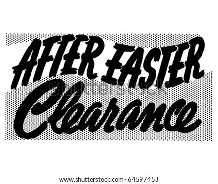 clearance ad