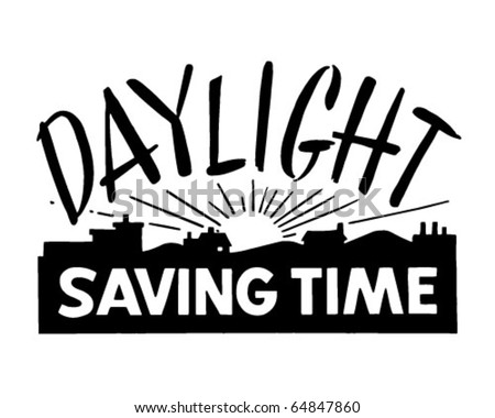 daylight savings. stock vector : Daylight Saving