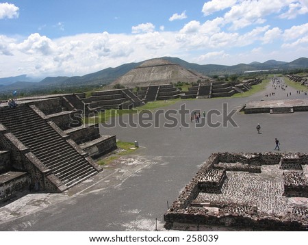 Teotihuacan Pyramid Of The Sun