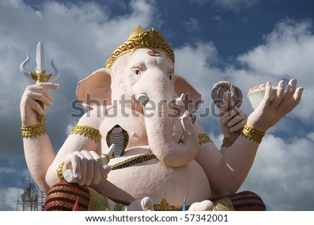 image of elephant-head god