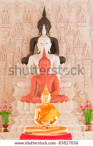 buddha image statue at Samutsongkram province Thailand