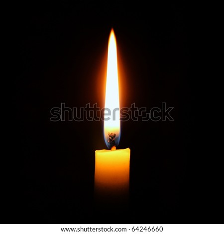 Candle Flame Shadow