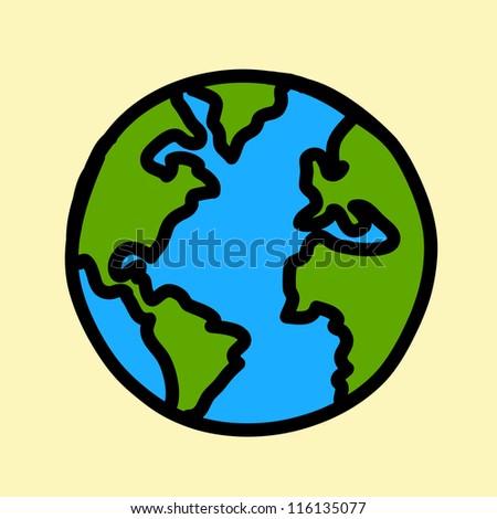 Planet Earth Cartoon