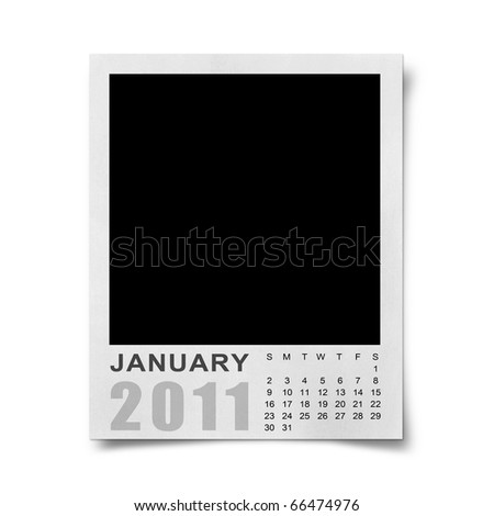 january calendar 2011 printable. January 2011 Calendar Blank.