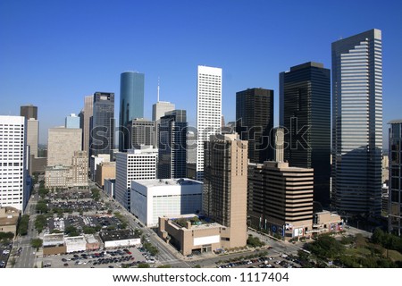 stock photo : Downtown Houston