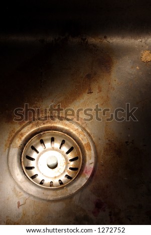 Dirty Rusty Sink
