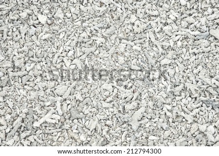 natural texture with many small white corals broken into pieces