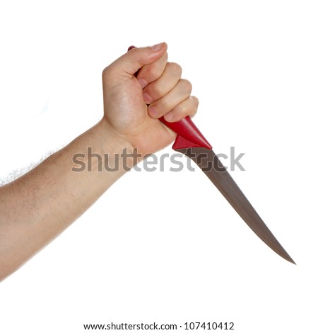 Hand On Knife