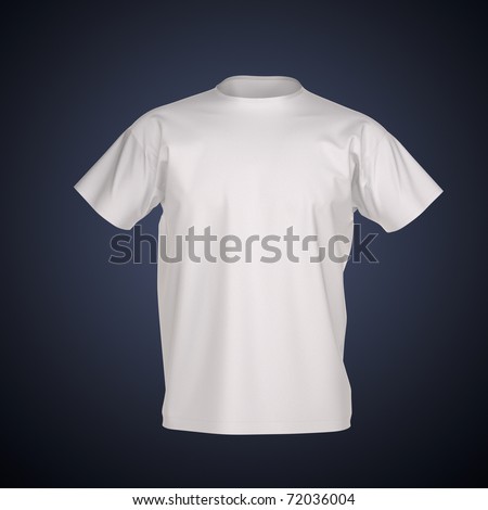 Men's T-shirt Isolated with clipping path. Clothing collection