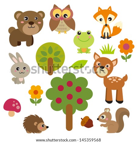 Cute Forest Animals