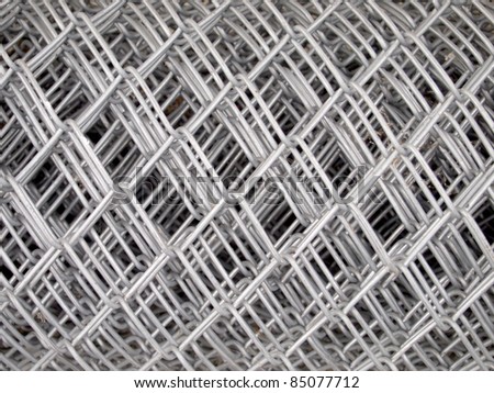 Iron wire fence texture