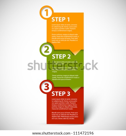 One two three vector paper progress steps for tutorial One two three vector paper progress steps for tutorial