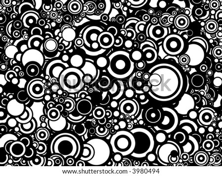 pattern background black. stock vector : Black and white