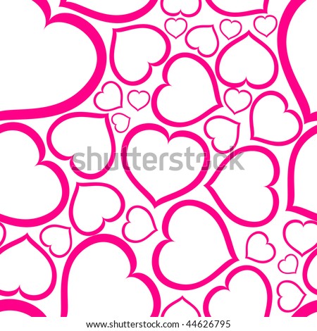 hearts pictures for valentine. pink hearts (valentine day
