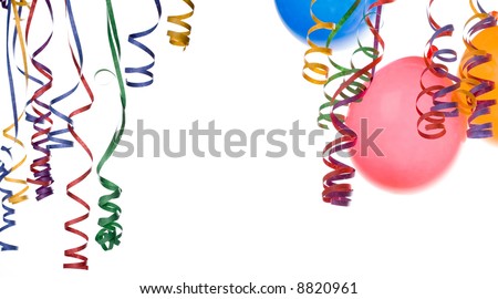 clip art balloons and confetti. ,alloons and confetti