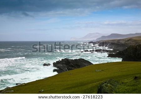 coast view ,west of ireland. Kerry