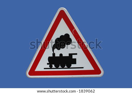 Railway Crossing Ahead