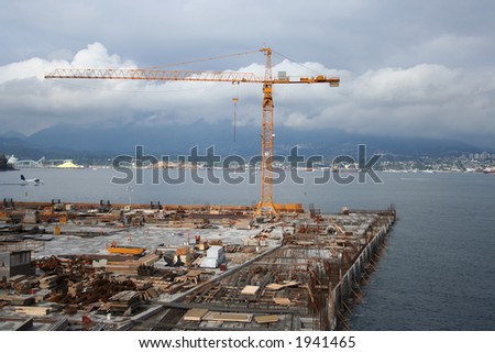 coastal construction site