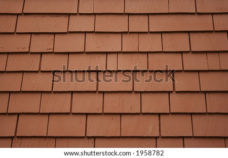 red overlapping wooden tile background