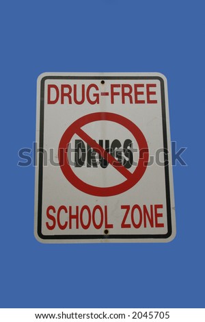 Drugs free school zone