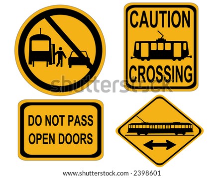 Tram Crossing Ahead