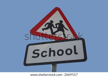 Children Road Sign