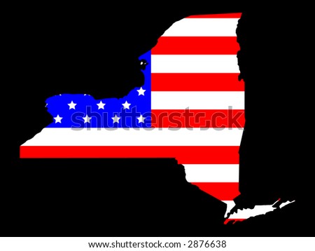new york state flag images. of the State of New York