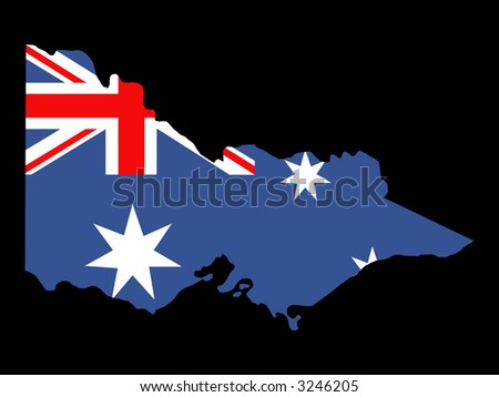 Victoria Australia Flag