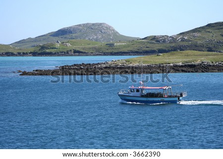  Fishing Boats on Small Fishing Boat At Sea By Coast Stock Photo 3662390   Shutterstock